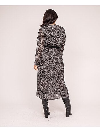 Robe longue imprimee IFLOR