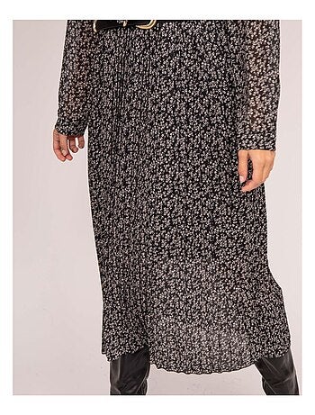 Robe longue imprimee IFLOR