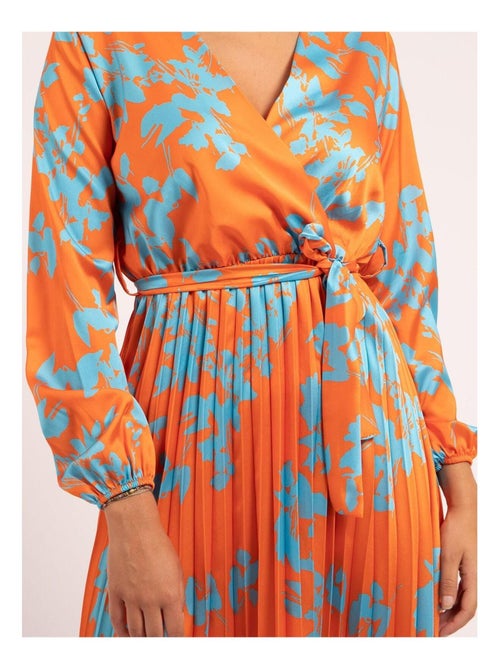 Robe longue motifs ichelle - Kiabi