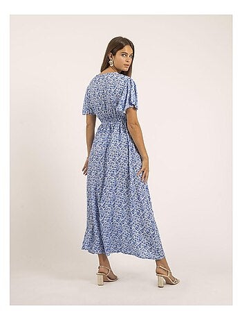 Robe longue motifs ifam