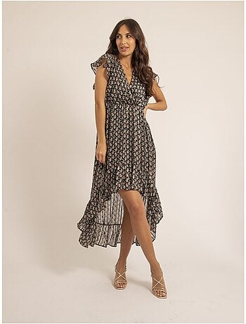 Robe longue motifs igalie