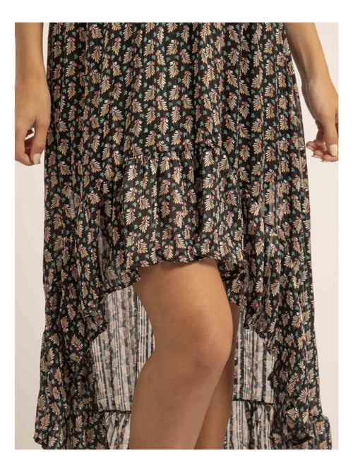 Robe longue motifs igalie - Kiabi