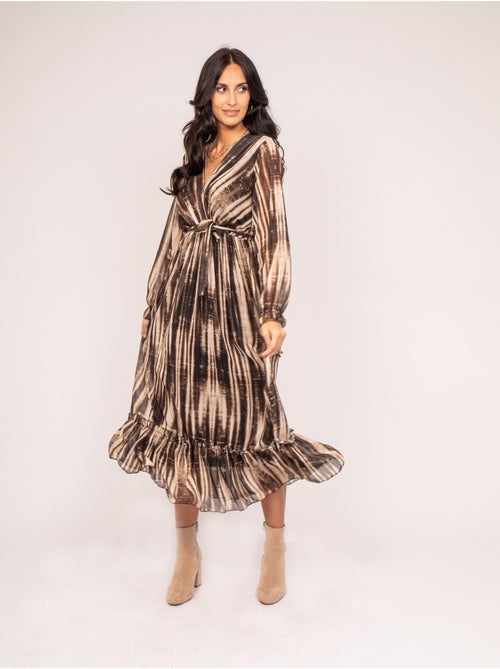 Robe longue motifs izan - Kiabi