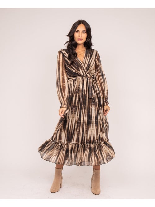 Robe longue motifs izan - Kiabi