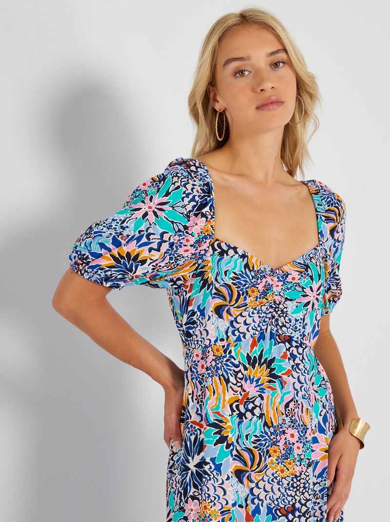 Robe longue multicolore 'JDY' - Multicolore - Kiabi - 39.00€