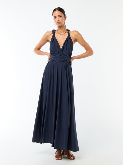 Robe longue multipositions - Kiabi