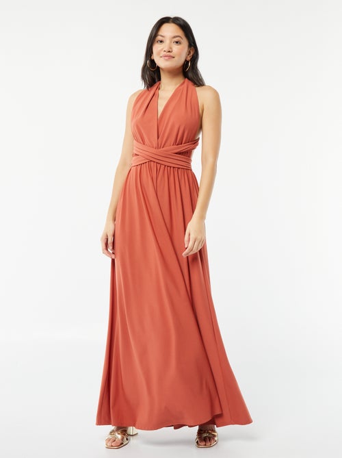 Robe longue multipositions - Kiabi
