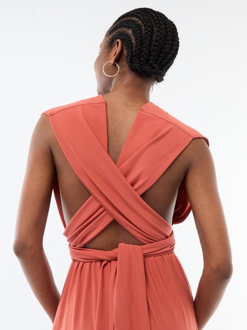 Robe longue multipositions - Kiabi