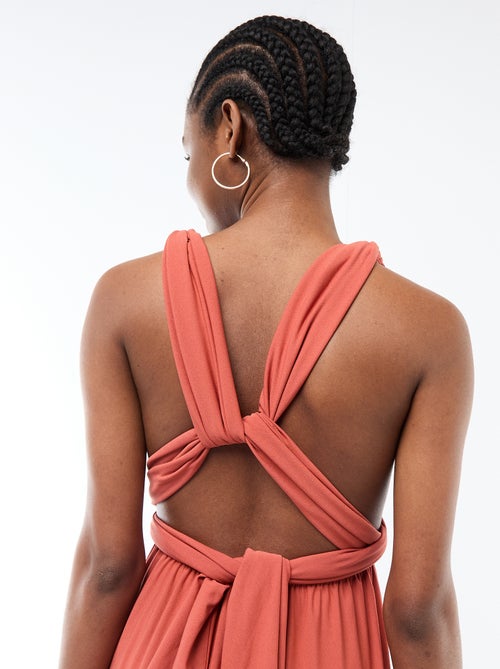 Robe longue multipositions - Kiabi
