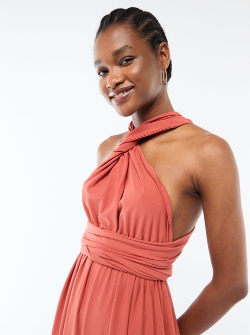 Robe longue multipositions - Kiabi