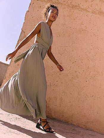 Robe longue multipositions