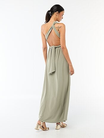 Robe longue multipositions