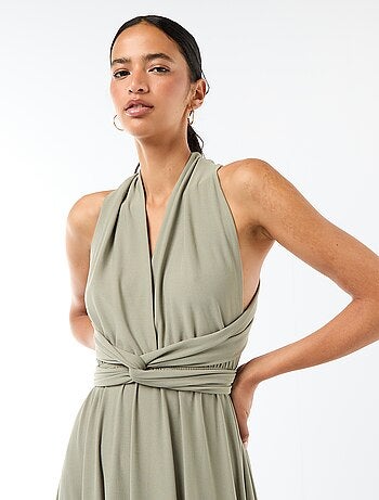 Robe longue multipositions