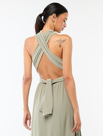 Robe longue multipositions