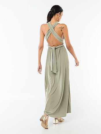 Robe longue multipositions