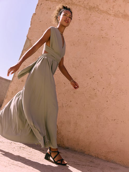 Robe longue multipositions - Kiabi