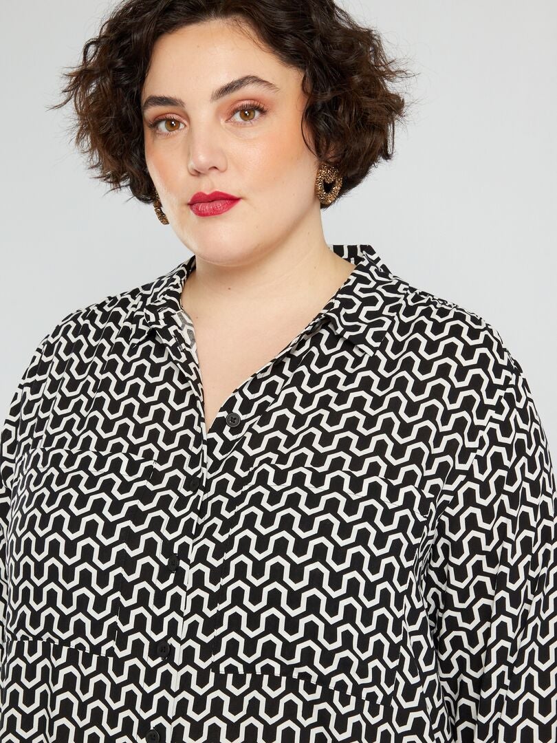 Robe longue - Noir - Kiabi - 25.00�?�