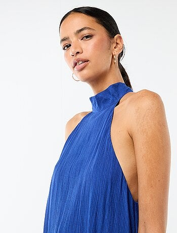 Robe longue sans manches