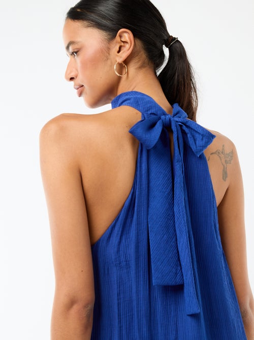 Robe longue sans manches - Kiabi