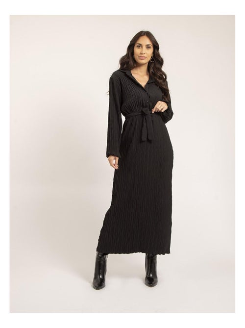 Robe longue texturée irolisa - Kiabi Robe longue texturée irolisa - Kiabi