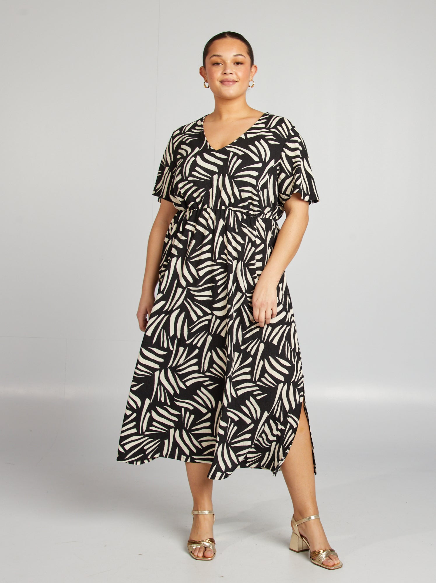 Robe Longue Bleu Minimum Femme - 2538632-bleu00