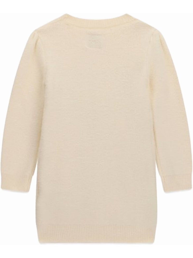 Robe manches longues - guess kids Beige - Kiabi