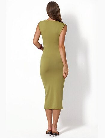 Robe maxi sans manches busem