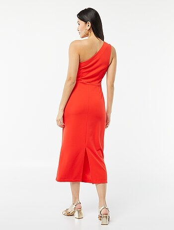Robe midi asymétrique