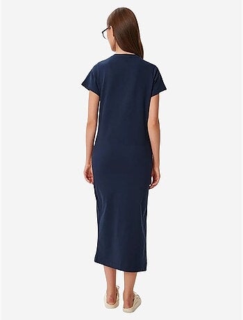 Robe midi cintrée à fente latérale istanbul