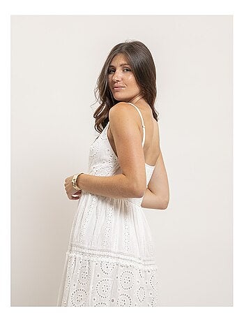 Robe midi dentelle iloe