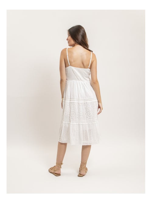 Robe midi dentelle iloe - Kiabi Robe midi dentelle iloe - Kiabi