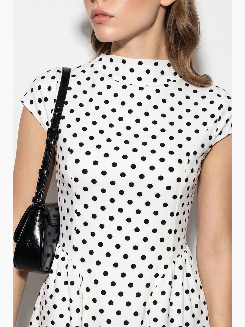 Robe midi lucci Blanc cassé - Kiabi