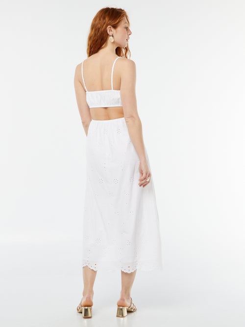 Robe midi ouverture sur les côtés - Kiabi