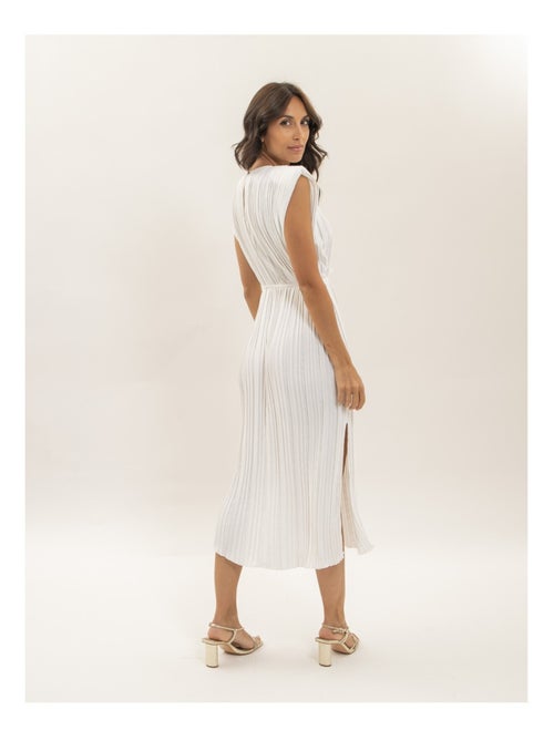 Robe midi plissée irove - Kiabi Robe midi plissée irove - Kiabi