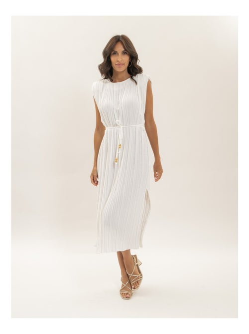 Robe midi plissée irove - Kiabi Robe midi plissée irove - Kiabi