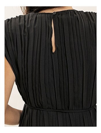 Robe midi plissée irove