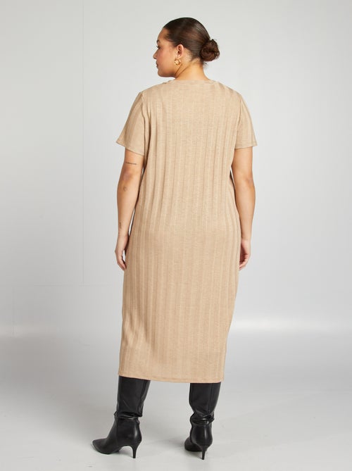 Robe midi stretch - Kiabi