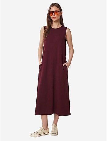 Robe midi trapèze avec poche istanbul