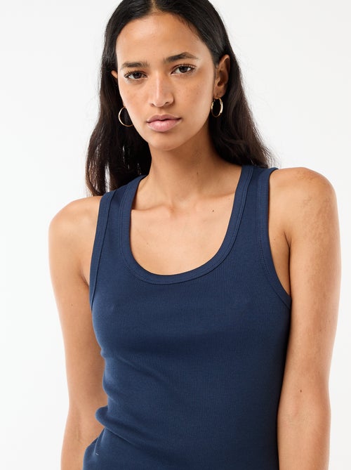 Robe midi type débardeur - Kiabi