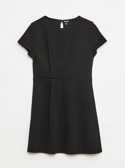 Robe Milano à la coupe évasée à manches courtes - Kiabi