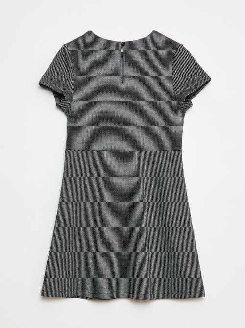 Robe Milano à la coupe évasée à manches courtes - Kiabi
