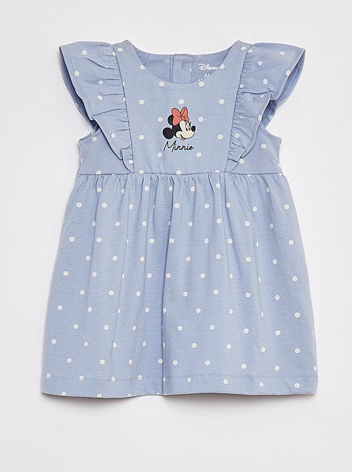 Robe 'Minnie' sans manches avec volants - Kiabi