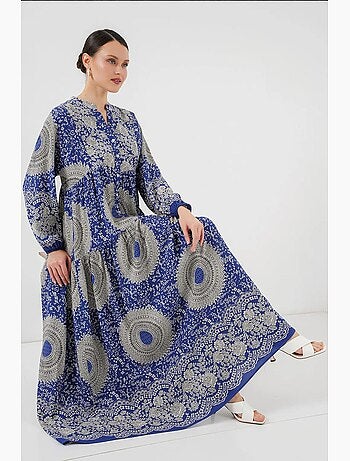 Robe modeste à motifs authentiques bdart