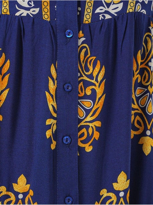 Robe modeste à motifs authentiques bdart - Kiabi Robe modeste à motifs authentiques bdart - Kiabi