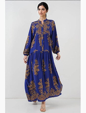 Robe modeste à motifs authentiques bdart