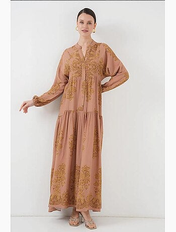 Robe modeste à motifs authentiques bdart