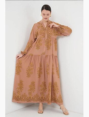 Robe modeste à motifs authentiques bdart