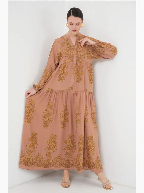 Robe modeste à motifs authentiques bdart - Kiabi Robe modeste à motifs authentiques bdart - Kiabi