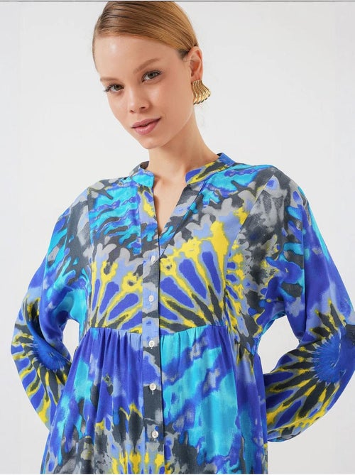 Robe modeste à motifs authentiques bdart - Kiabi