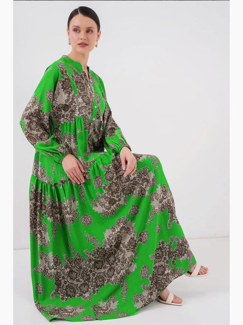 Robe modeste à motifs authentiques bdart - Kiabi